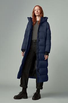 Chamarras Canada Goose Mujer Mexico - Alliston Abrigos Azul Oscuro Marino IP6721890